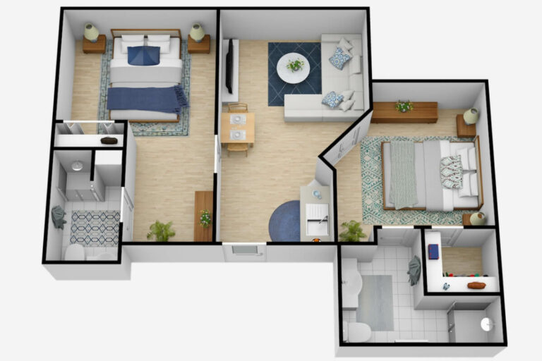 Belleview Suites at DTC | Two Bedroom