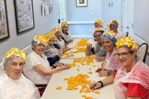 Cheese Puff Derby Fun | Bridgewood Gardens