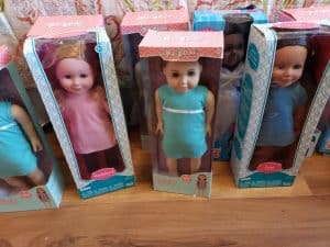 Broadway Mesa Village | Beverly and Barbara's dolls