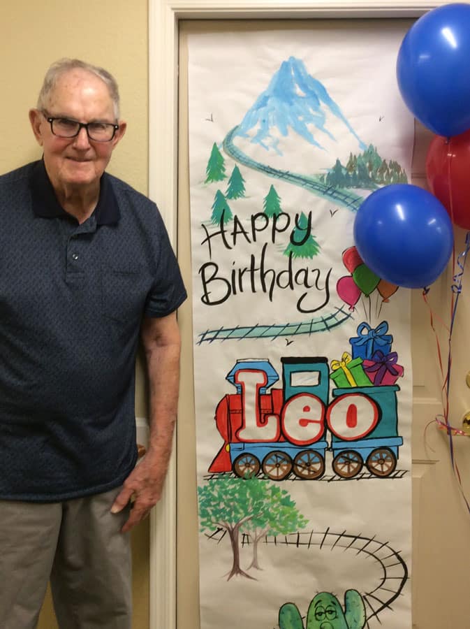 Pegasus Landing of Mesa | Leo's birthday banner