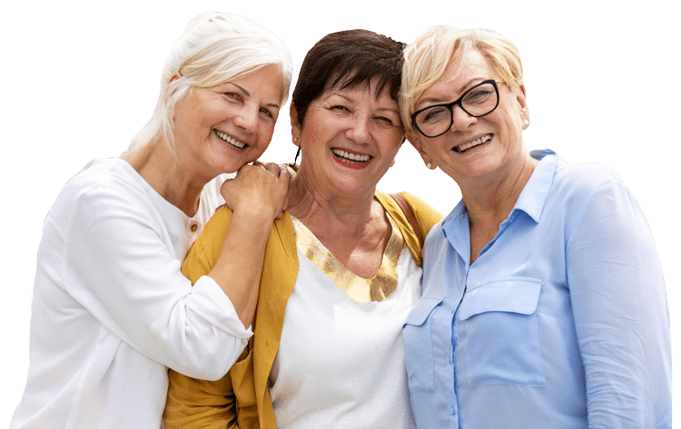 Broadway Mesa Village | Group of senior women smiling