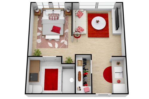 Broadway Mesa Village | One Bedroom