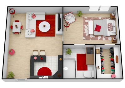 Broadway Mesa Village | One Bedroom Deluxe