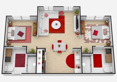Broadway Mesa Village | Two Bedroom