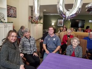 Castlewoods Place | Seniors celebrating birthday