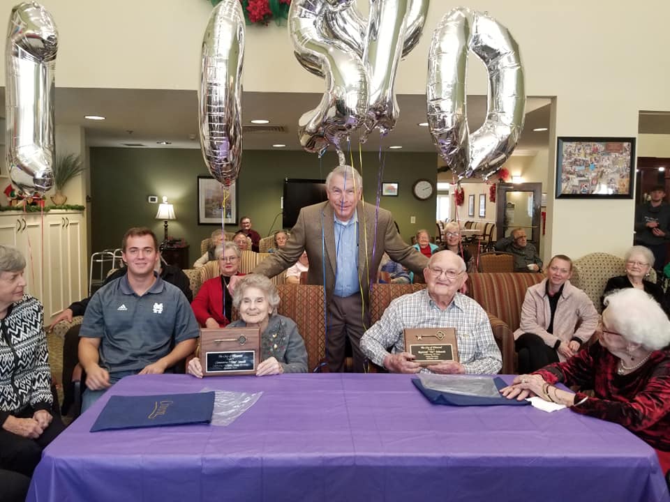 Castlewoods Place | Seniors celebrating birthday