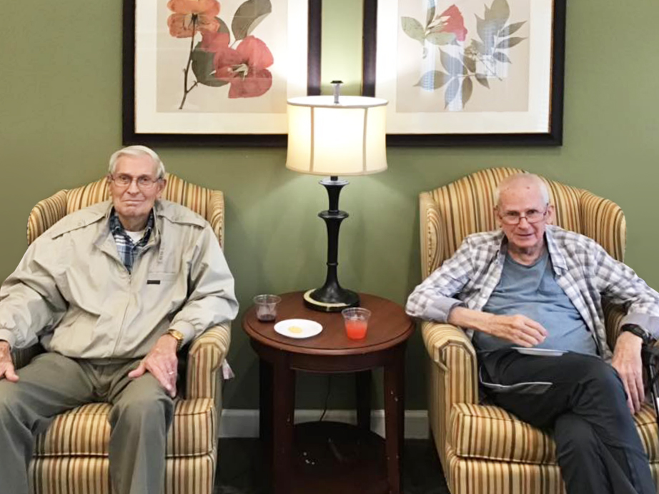 Castlewoods Place | Two senior men