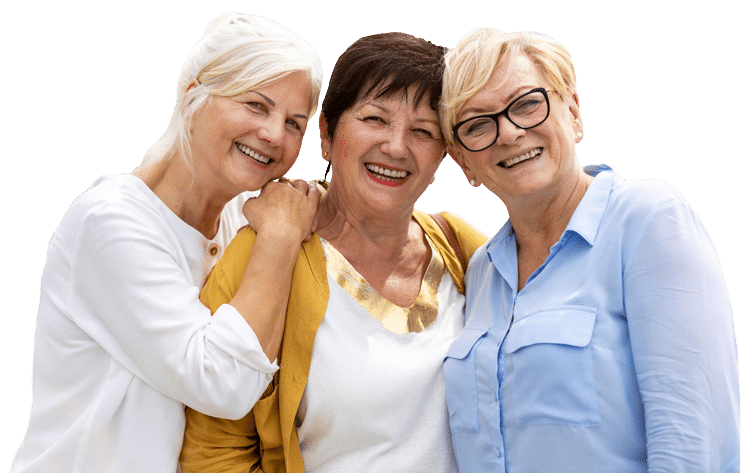 Creston Village | Group of senior women smiling