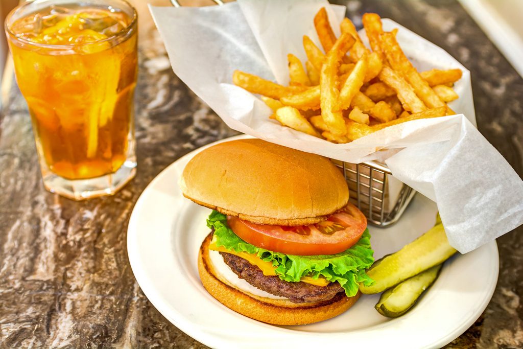 Dunwoody Place | Burger, fries, and drink