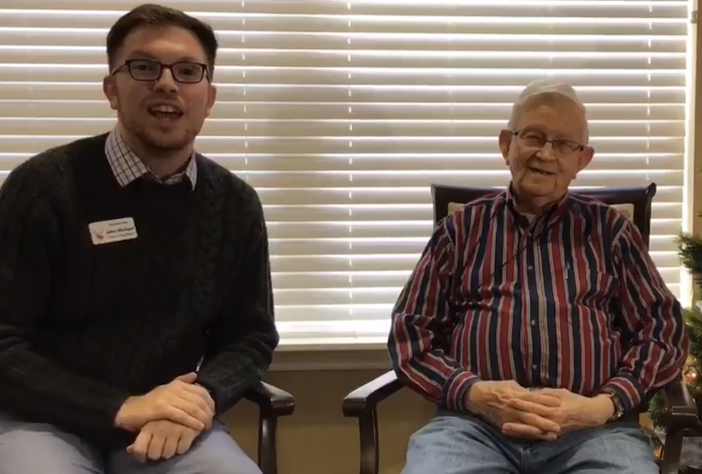 Pegasus Senior Living | Robert White interview on his upcoming 10 millionth step at Dunwoody Place