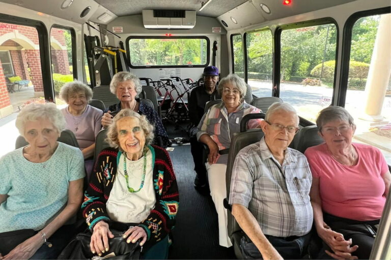 Dunwoody Place | Seniors going out for activities