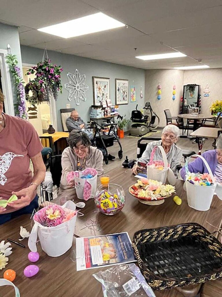 Gig Harbor Court | Seniors Give Back for Easter