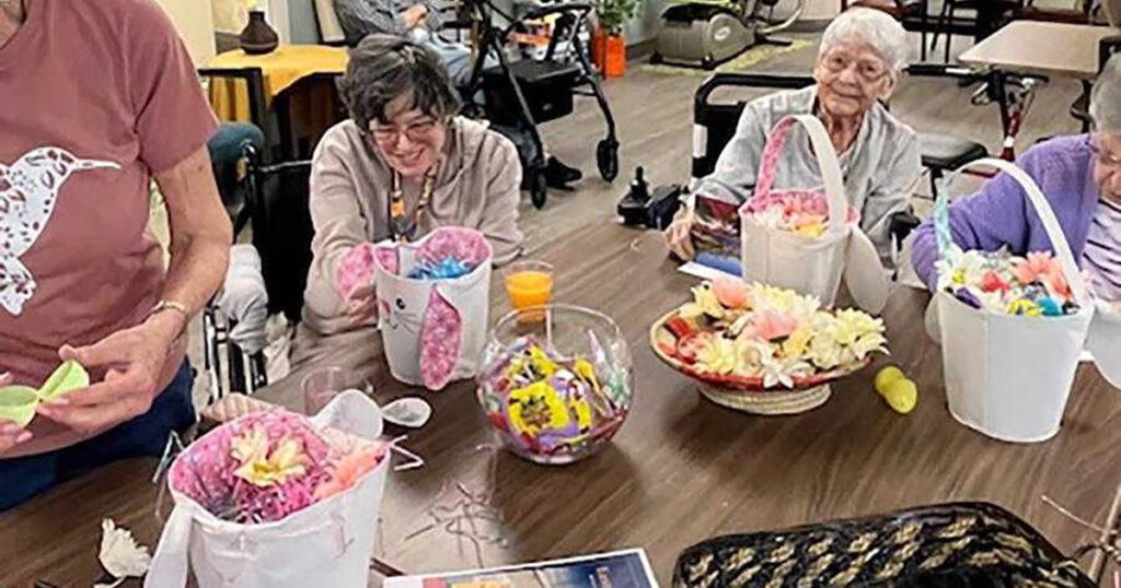 Gig Harbor Court | Seniors Give Back for Easter