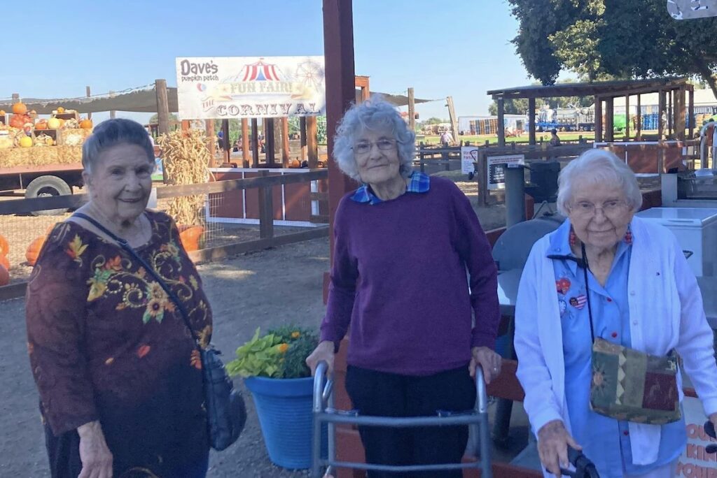 Greenhaven Place | Senior friends at a fair