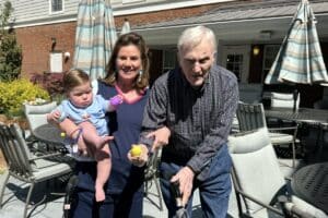 Historic Roswell Place | Resident with his daughter and granddaughter