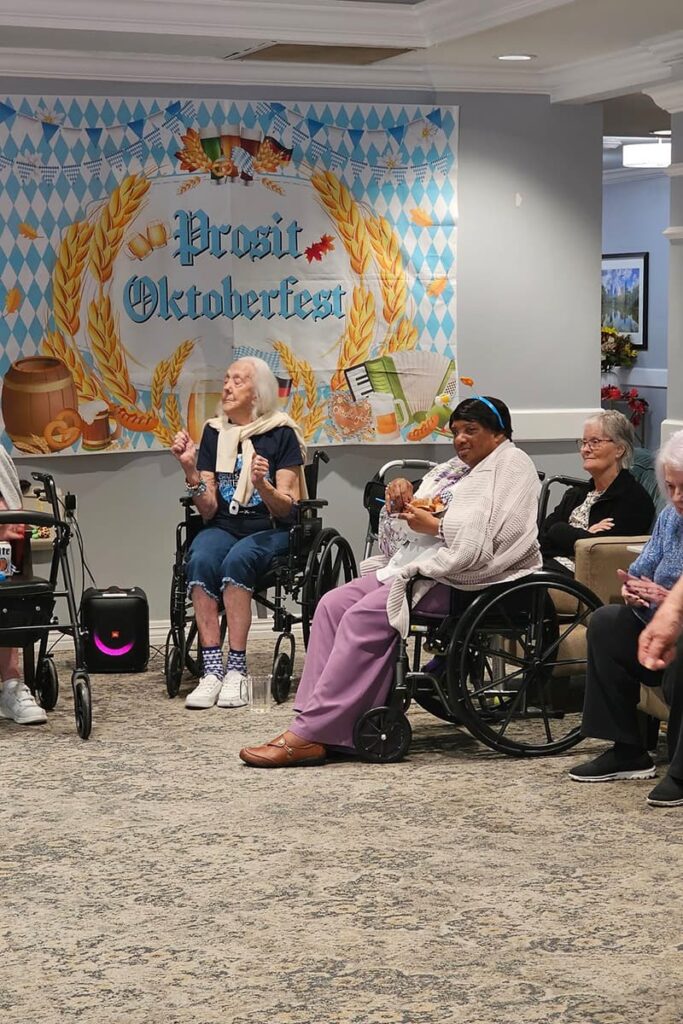 Oktoberfest Fun for Residents | Magnolia Place of Roswell
