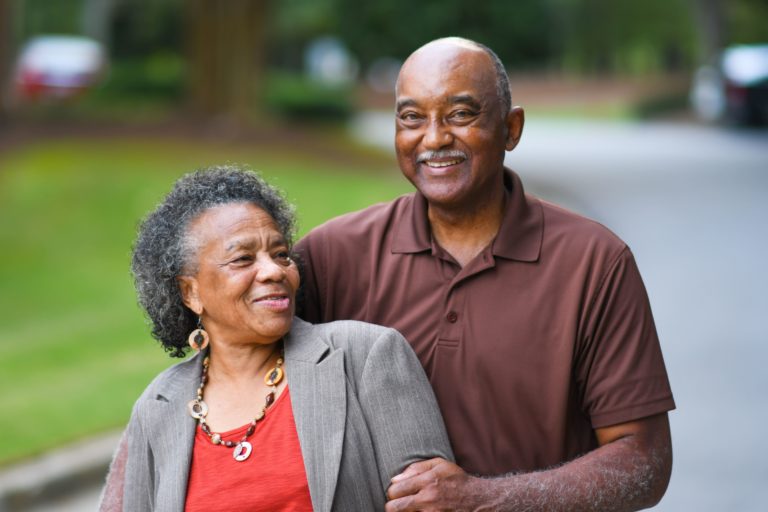 North Point Village | Happy senior couple