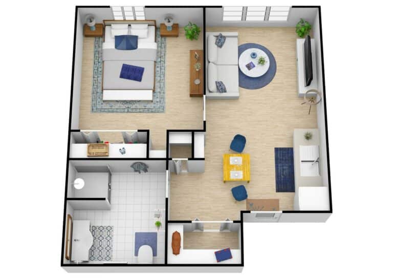 North Point Village | Unit M, One Bedroom