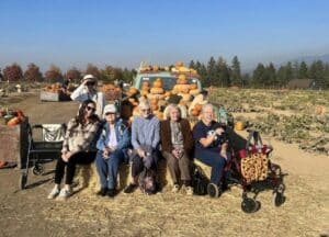 North Point Village | Seniors at a pumpkin patch