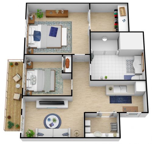 North Point Village | Unit I, Two Bedroom