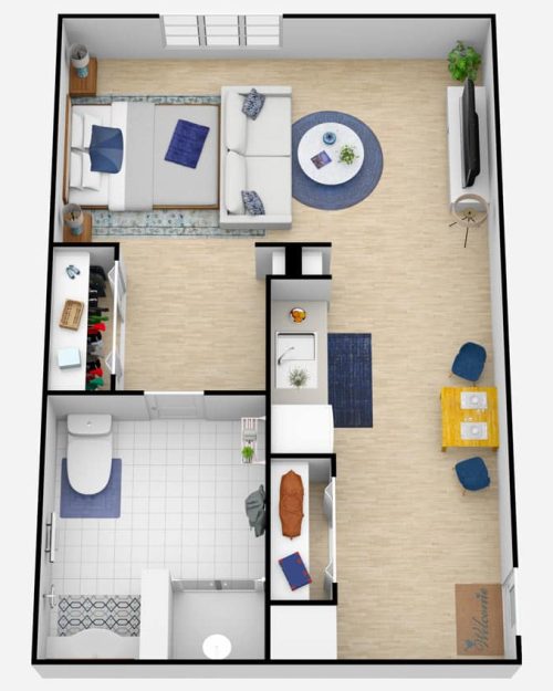 North Point Village | Unit P, Studio