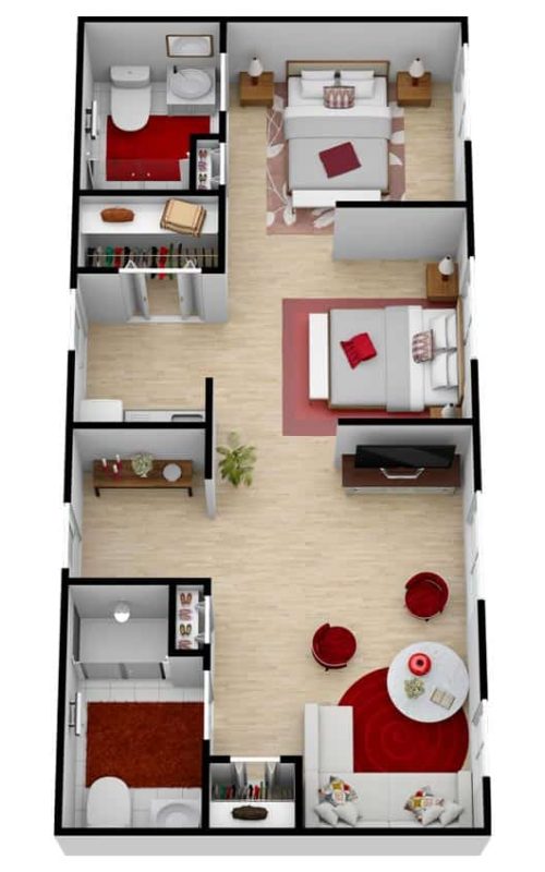 Parmer Woods at North Austin | Delxue Two Bedroom