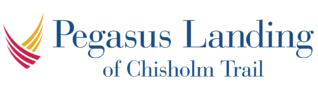 Pegasus Landing of Chisholm Trail Logo