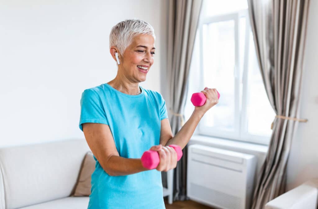 Pegasus Landing of El Paso | Older woman exercising