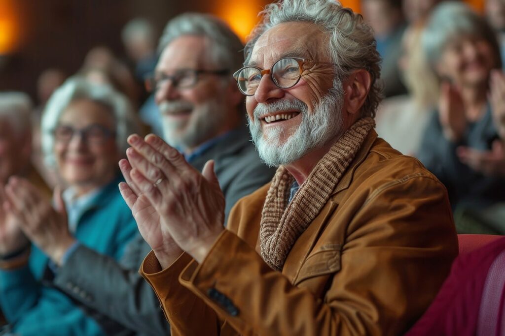 Pegasus Landing of Forest Ridge | Seniors Enjoying A Show