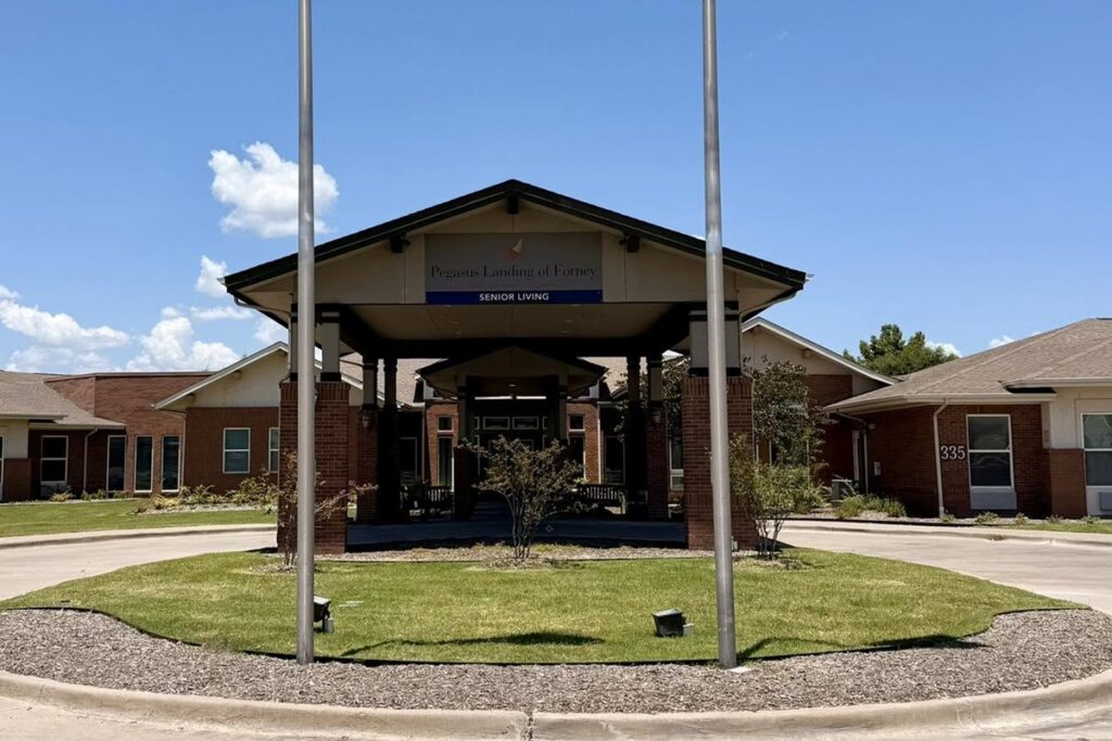 Pegasus Landing of Forney | Exterior entrance