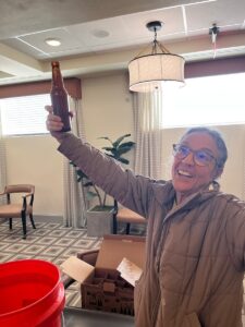 Residents Brewed “Legacy Beer” at Pegasus Landing of Long Meadow