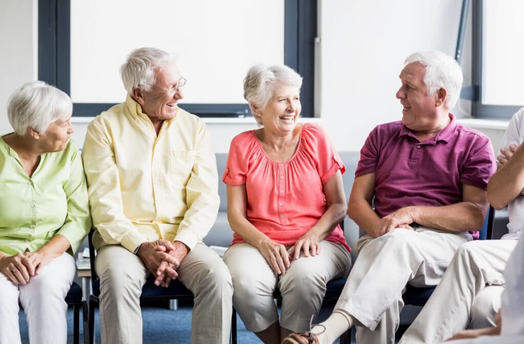 Pegasus Landing of Long Meadow in Richmond | Seniors laughing