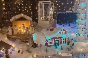 Handmade Christmas Village | Pegasus Landing of Mesa