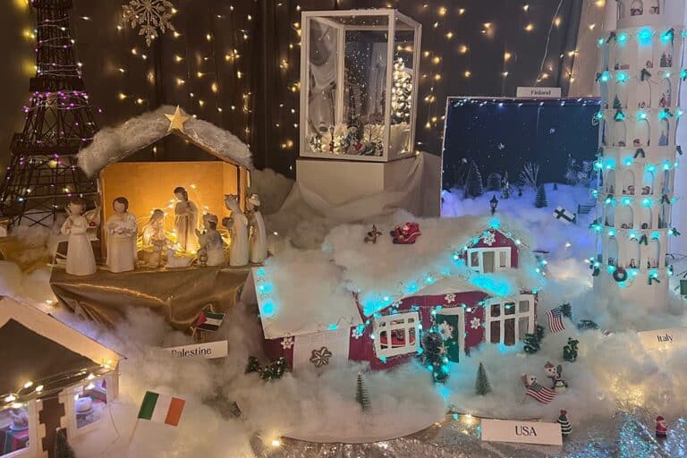 Handmade Christmas Village | Pegasus Landing of Mesa