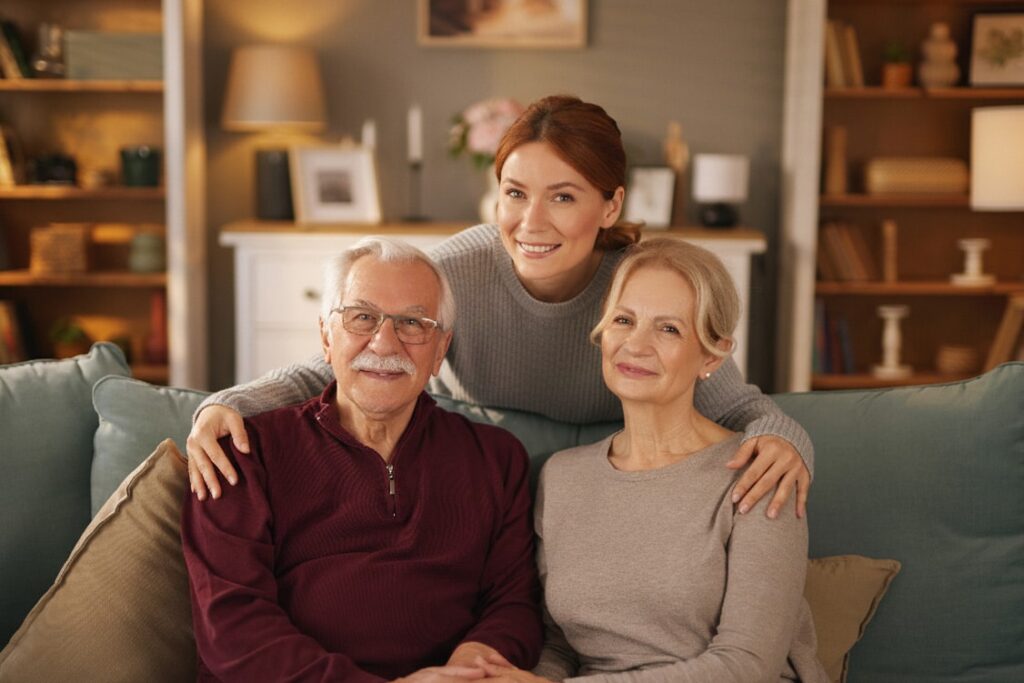Pegasus | Senior Couple with Caregiver
