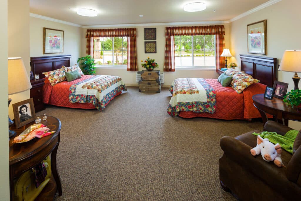 Pegasus Landing of Saddlebrook | Frisco memory care companion suite