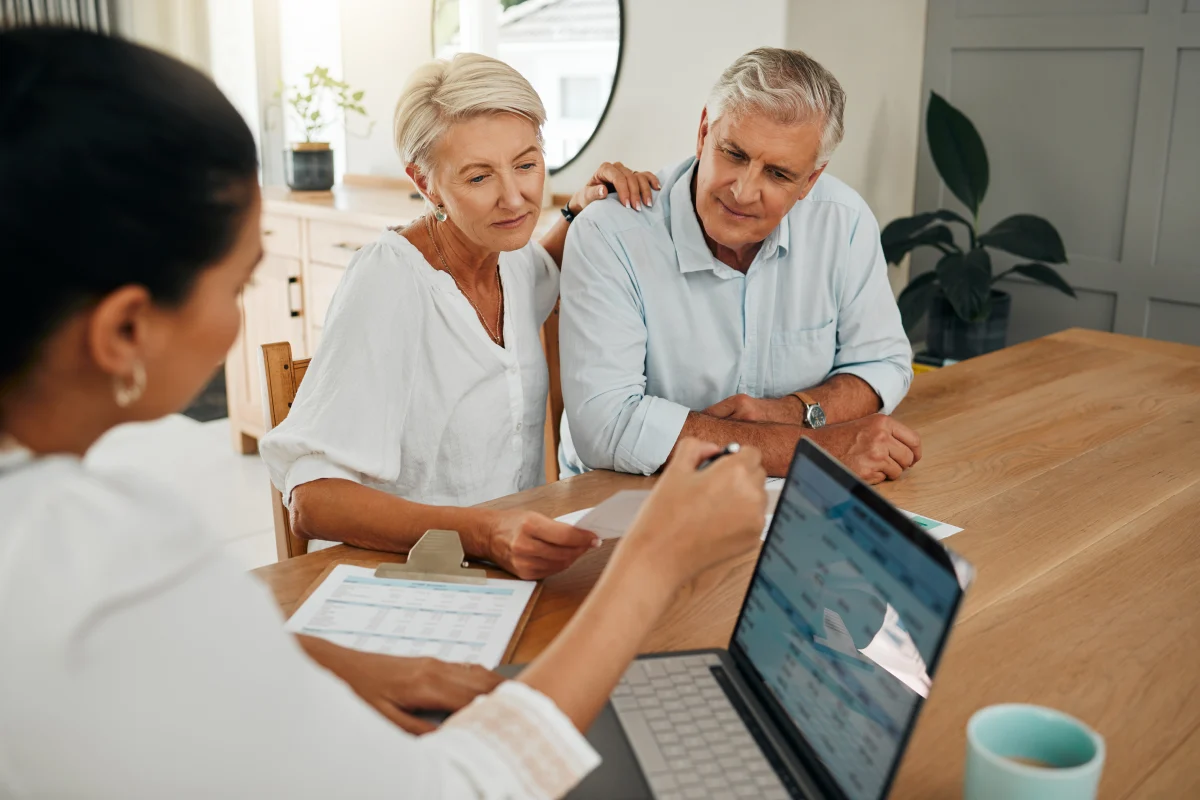 Senior family finance assistance