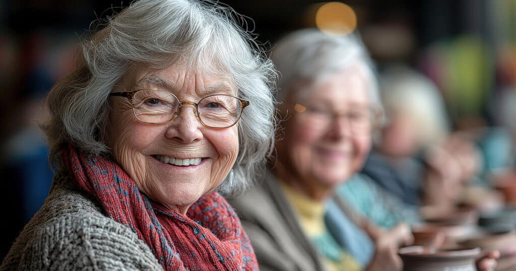 Pegasus Landing of South Plains | Happy Seniors Making Art