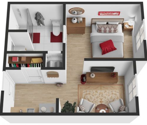 Pegasus Landing of Town Square | Two Room Suite
