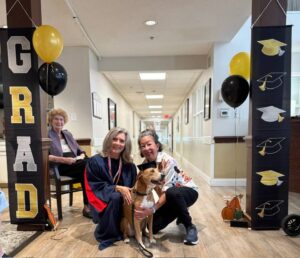 Trixie the Therapy Dog Earns Certification | Ridgeland Place