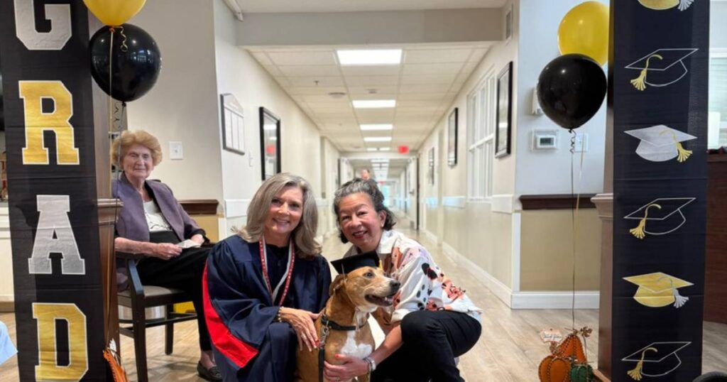 Trixie the Therapy Dog Earns Certification | Ridgeland Place