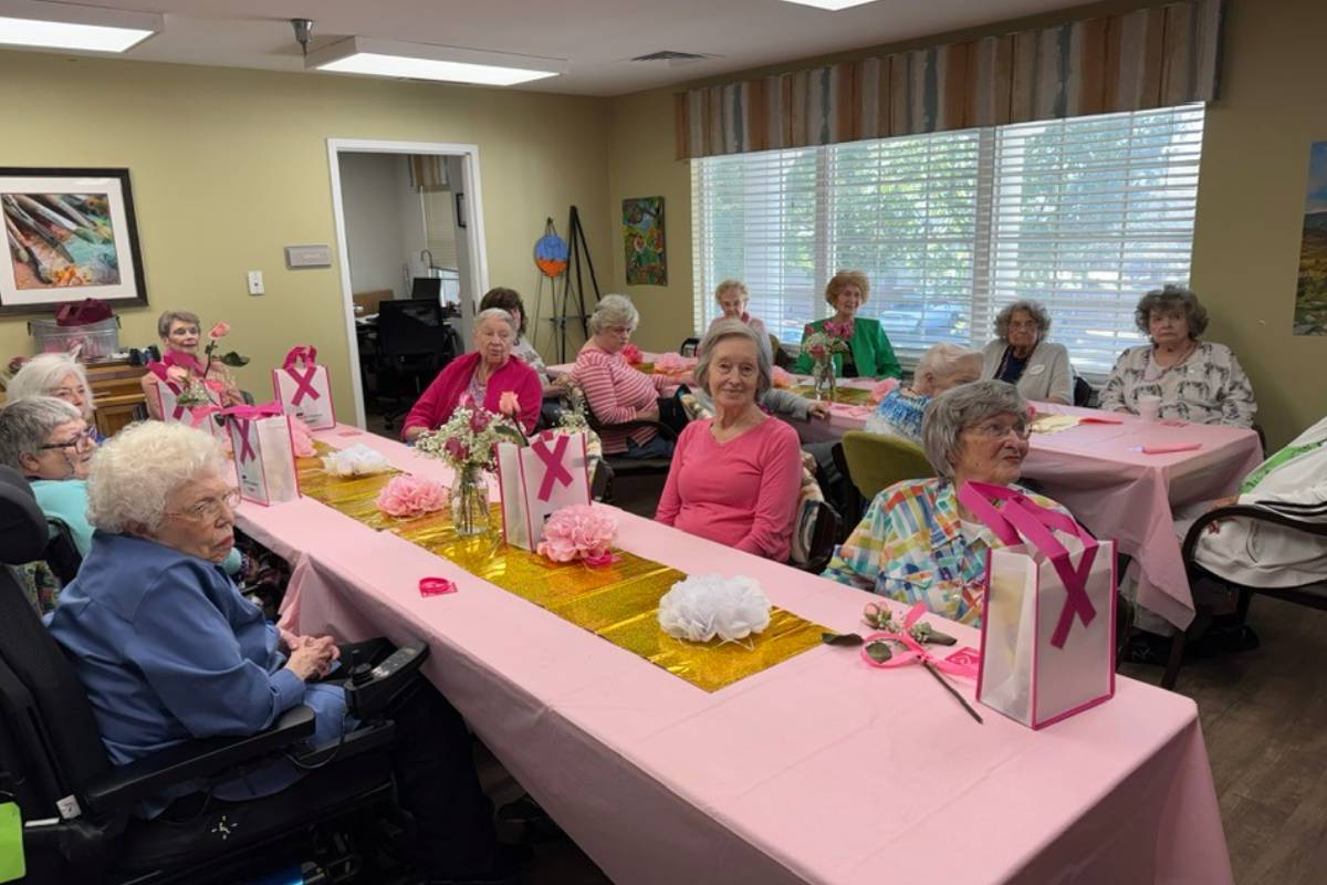 Breast Cancer Survivors Honored | Ridgeland Place