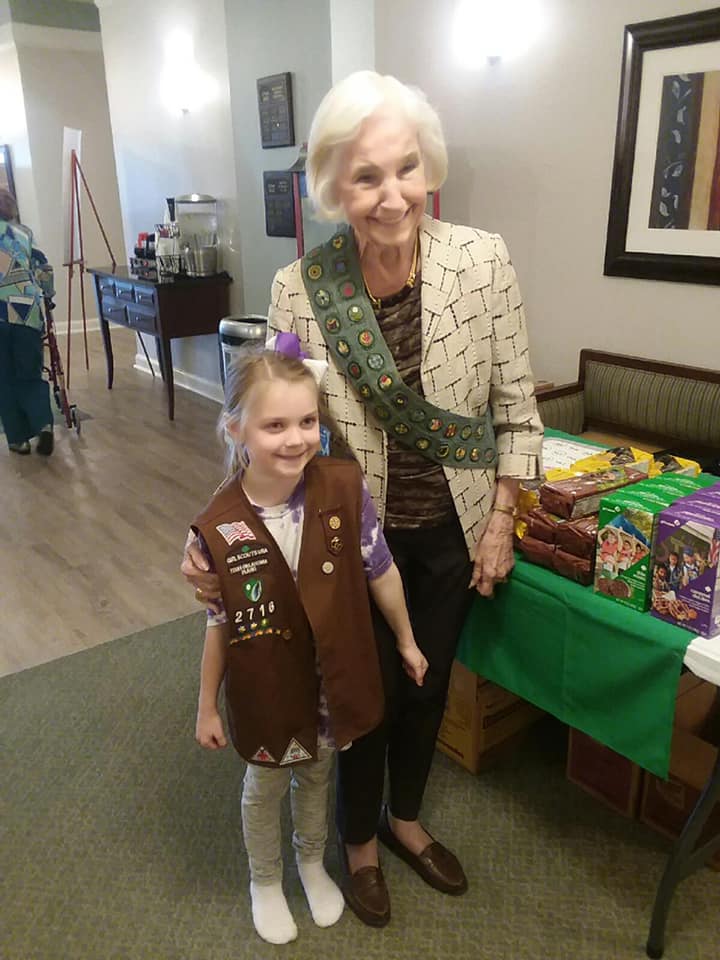 Ridgmar Place | Senior with Girl Scout