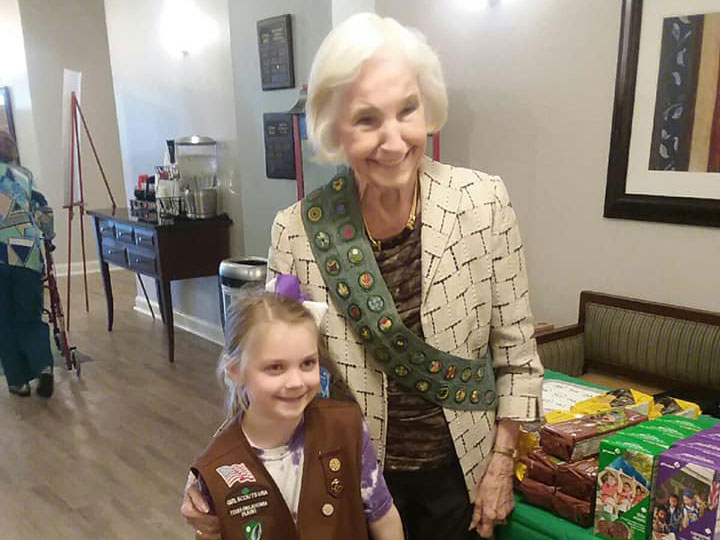 Ridgmar Place | Senior with Girl Scout