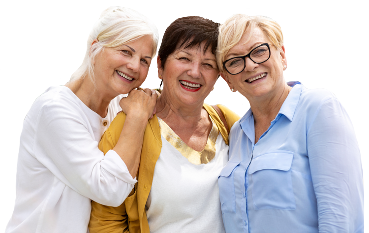 Ridgmar Place | Group of senior women smiling