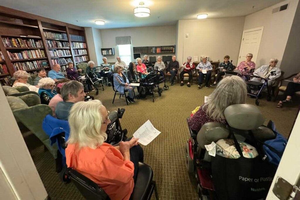 Ridgmar Place | Poetry Club Packs the House