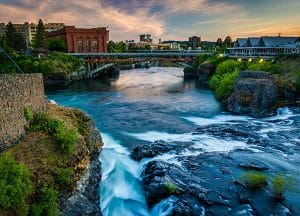 South Hill Village | Local river and bridge