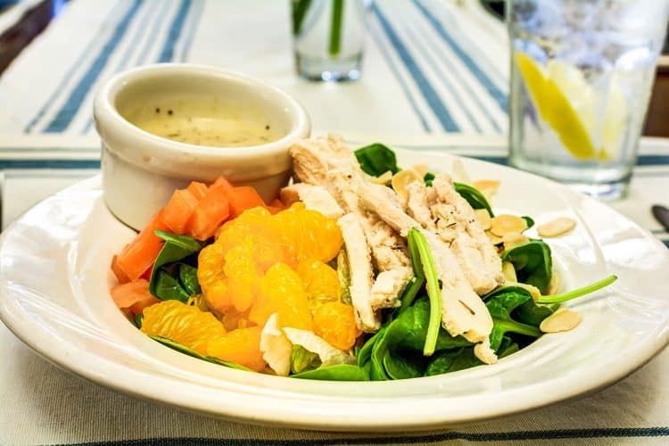 South Hill Village | Chicken salad with mandarin oranges