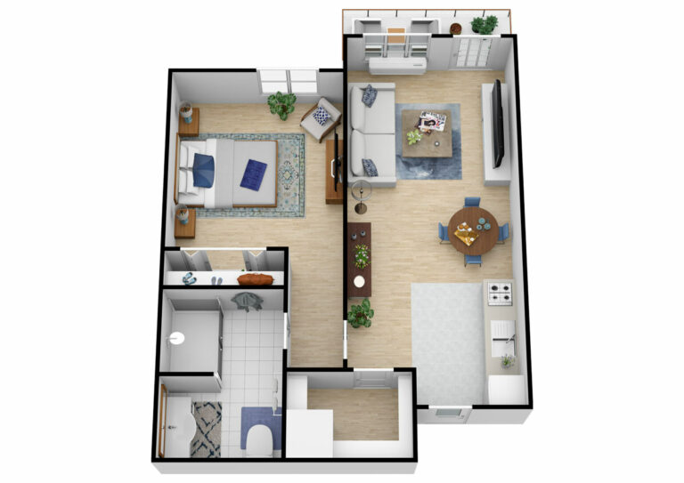 South Hill Village | One Bedroom C