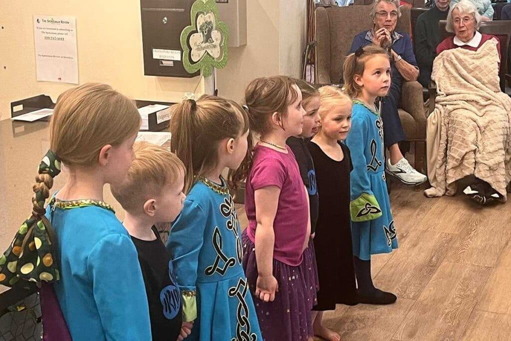 South Hill Village | Students Bring St. Patrick's Day Fun